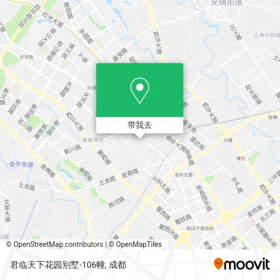 君临天下花园别墅-106幢地图