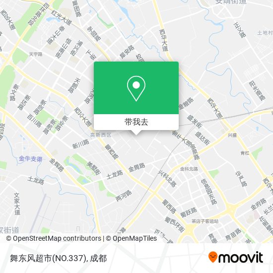 舞东风超市(NO.337)地图