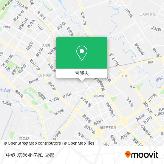中铁·塔米亚-7栋地图