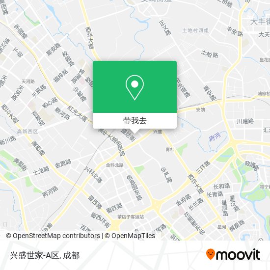 兴盛世家-A区地图