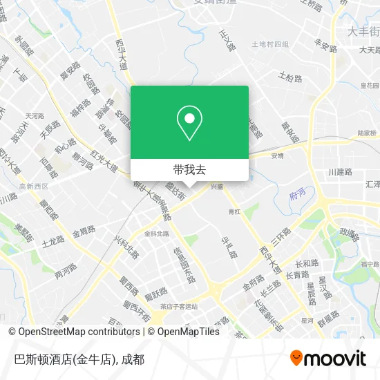 巴斯顿酒店(金牛店)地图