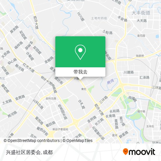 兴盛社区居委会地图