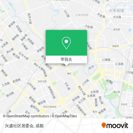 兴盛社区居委会地图