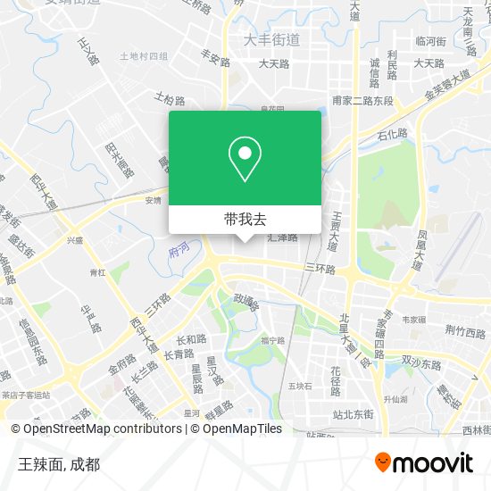 王辣面地图