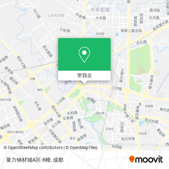 量力钢材城A区-8幢地图