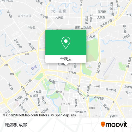 腌卤巷地图