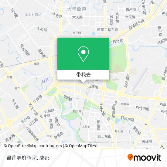 蜀香源鲜鱼坊地图
