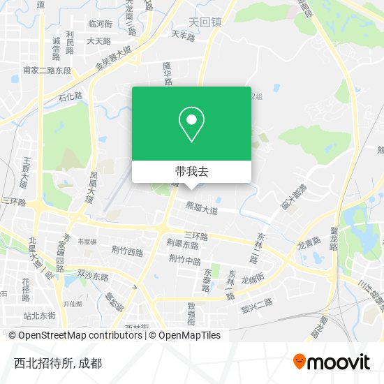 西北招待所地图