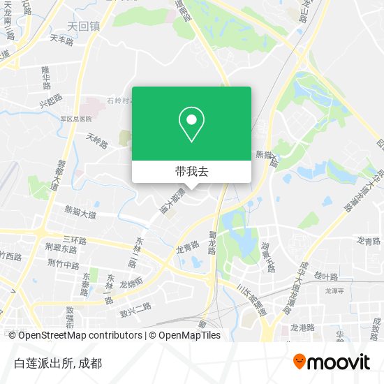 白莲派出所地图