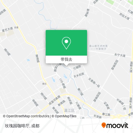 玫瑰园咖啡厅地图