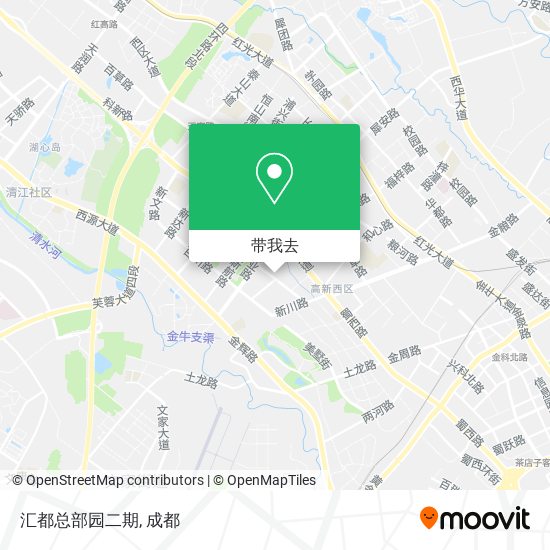 汇都总部园二期地图