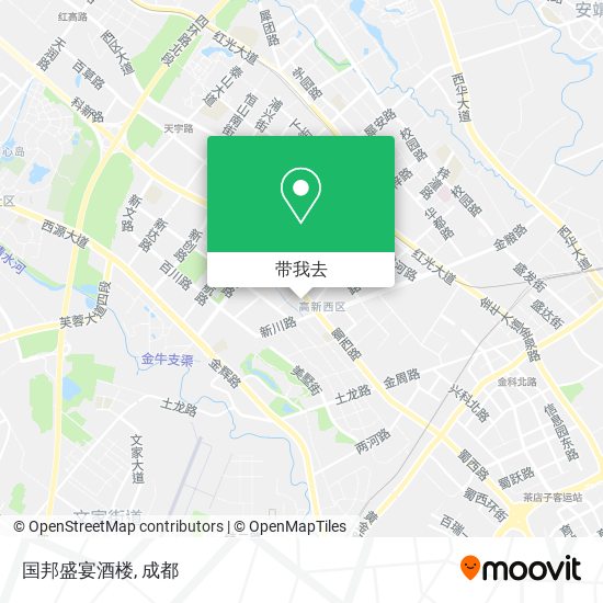 国邦盛宴酒楼地图