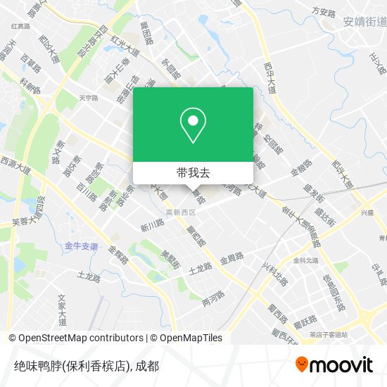 绝味鸭脖(保利香槟店)地图