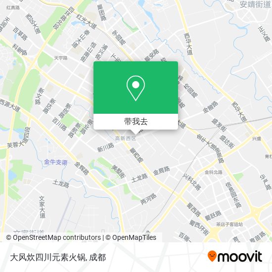 大风炊四川元素火锅地图