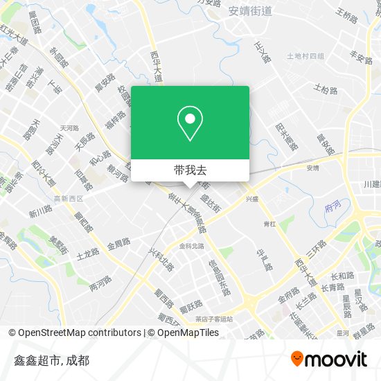 鑫鑫超市地图