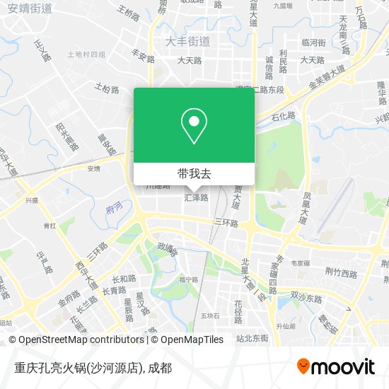 重庆孔亮火锅(沙河源店)地图