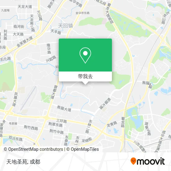 天地圣苑地图
