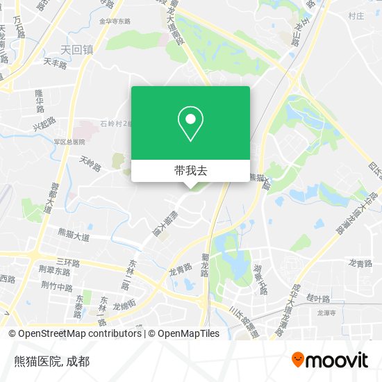 熊猫医院地图