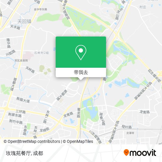 玫瑰苑餐厅地图