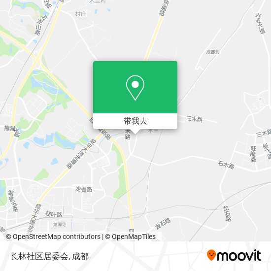 长林社区居委会地图