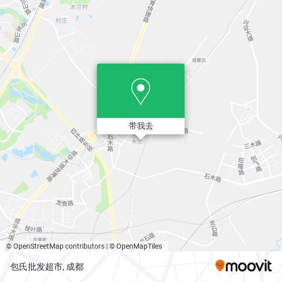 包氏批发超市地图