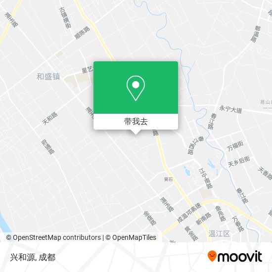 兴和源地图