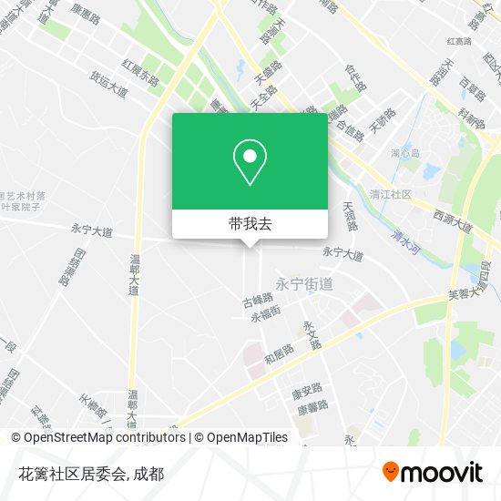 花篱社区居委会地图