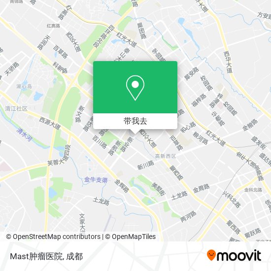 Mast肿瘤医院地图
