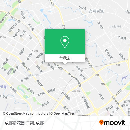 成都后花园-二期地图