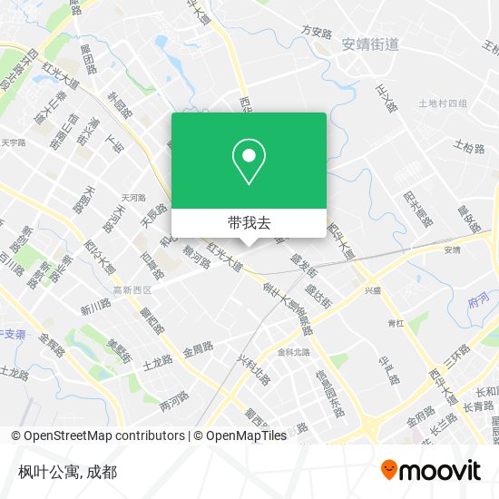 枫叶公寓地图