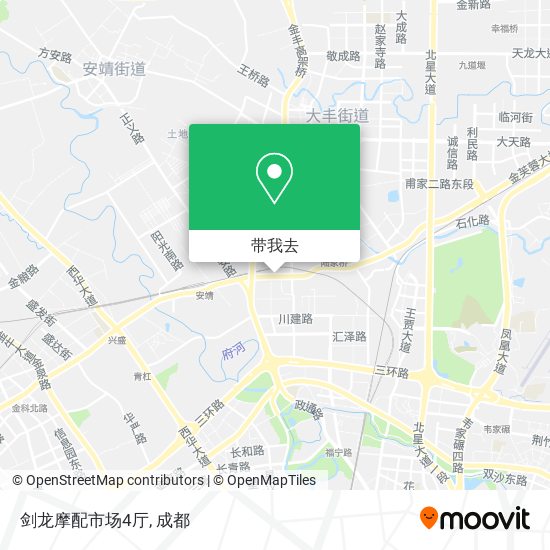 剑龙摩配市场4厅地图
