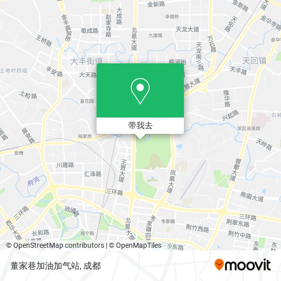董家巷加油加气站地图