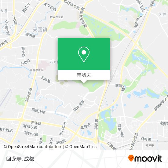 回龙寺地图