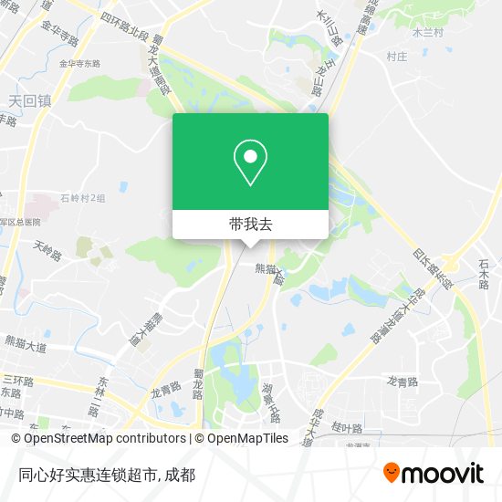 同心好实惠连锁超市地图