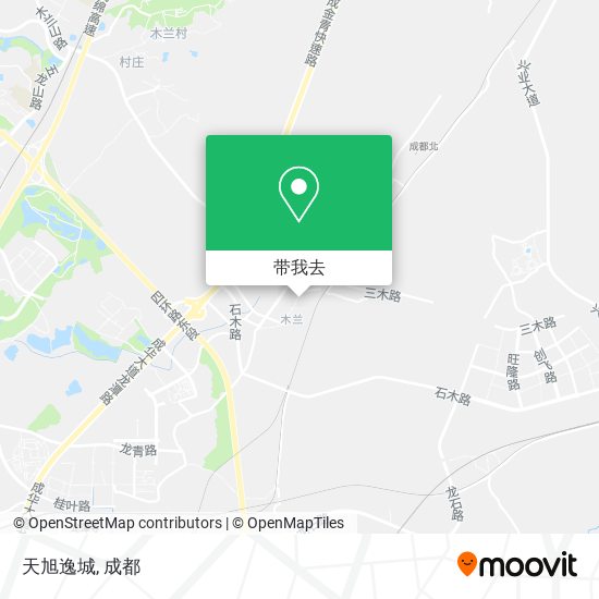 天旭逸城地图