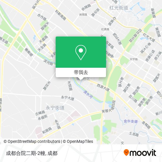 成都合院二期-2幢地图