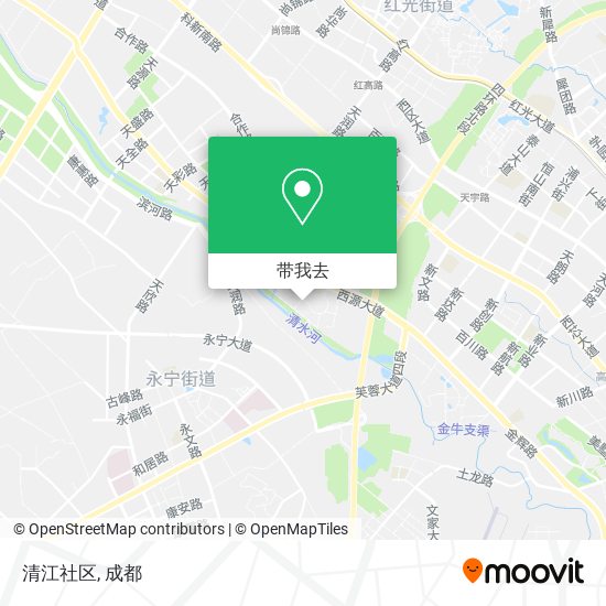 清江社区地图