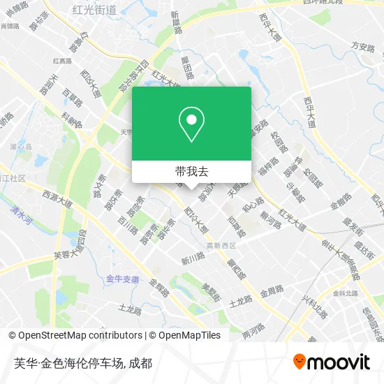 芙华·金色海伦停车场地图