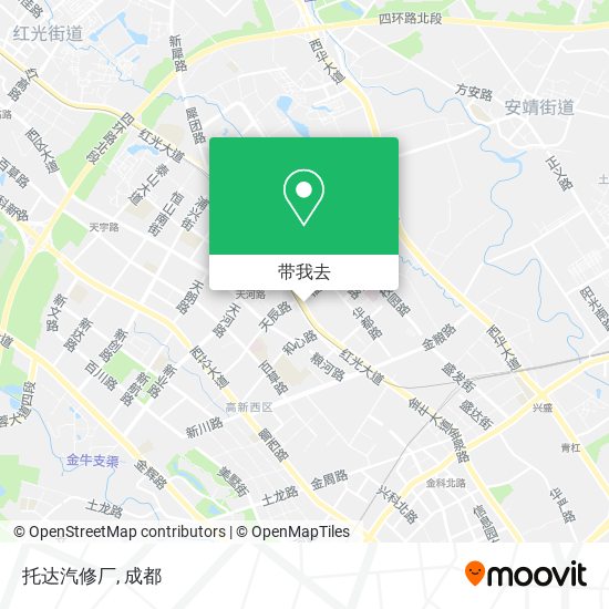 托达汽修厂地图