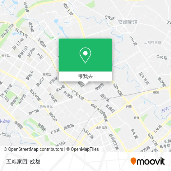 五粮家园地图