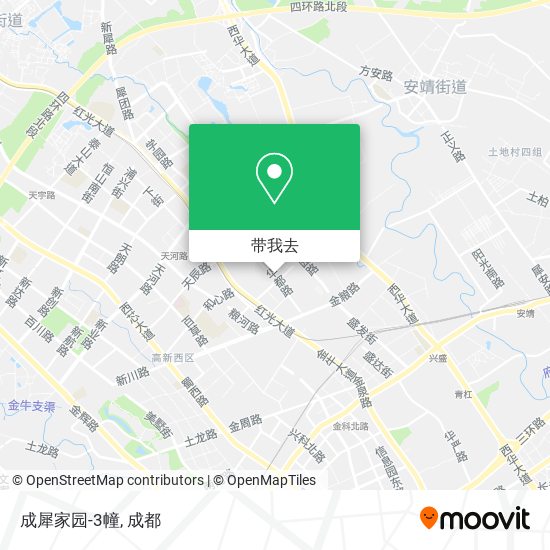 成犀家园-3幢地图