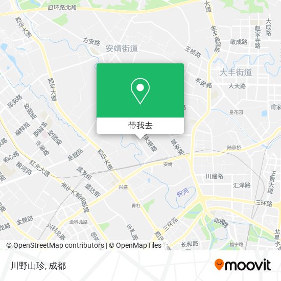 川野山珍地图