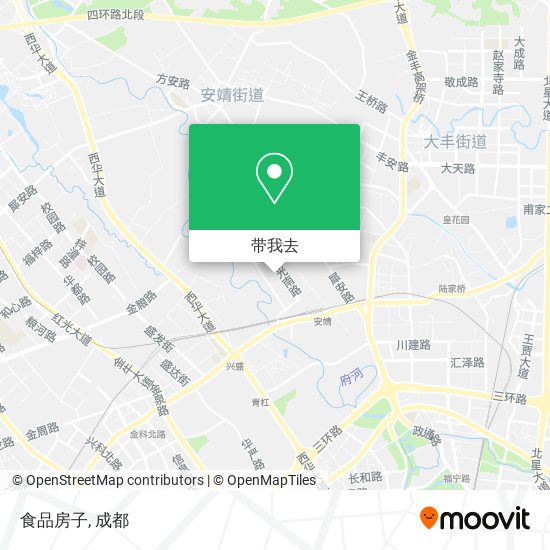 食品房子地图