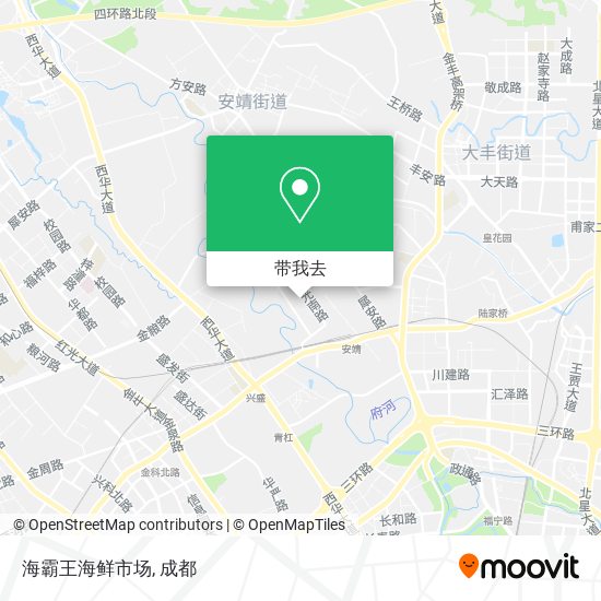 海霸王海鲜市场地图