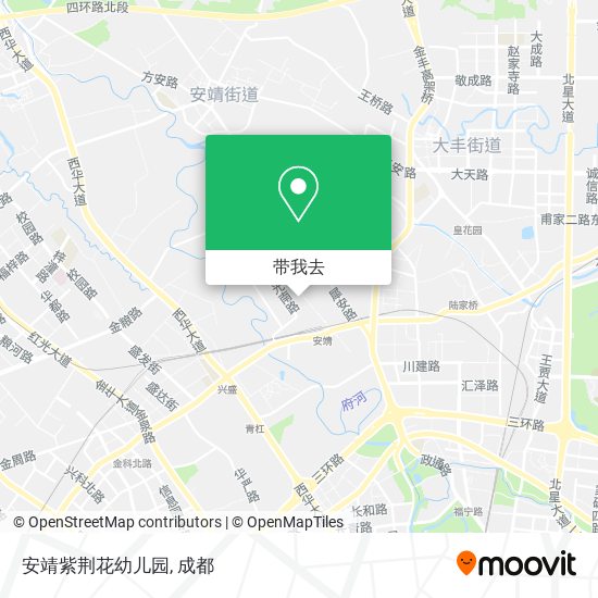 安靖紫荆花幼儿园地图