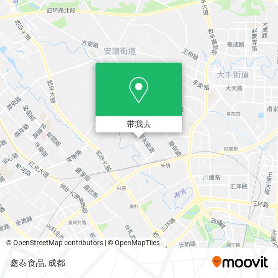 鑫泰食品地图