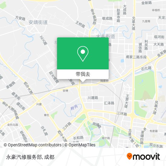 永豪汽修服务部地图