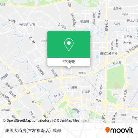康贝大药房(古柏福寿店)地图