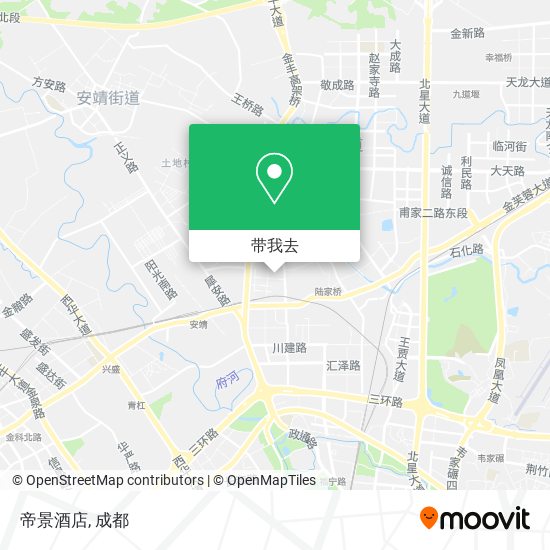 帝景酒店地图