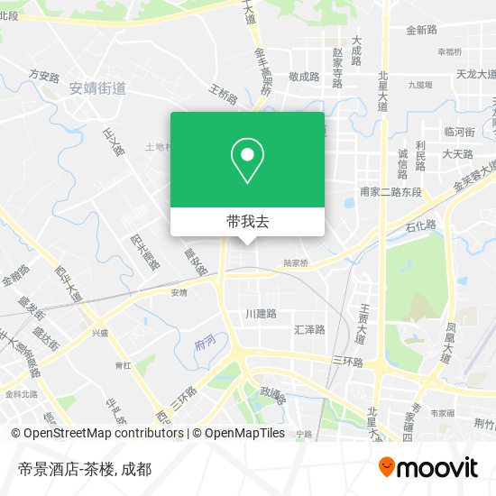 帝景酒店-茶楼地图